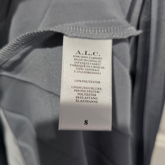 NWT A.L.C. Silver Dress - Picture 4 of 7